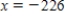 Find the directrix of the parabola given by   . ​ A)    B)    C)    D)    E)   