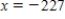 Find the directrix of the parabola given by   . ​ A)    B)    C)    D)    E)   
