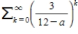 ​What are all values of a for which the series   converges? ​ A) ​   B) ​   C) ​   D) ​  