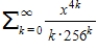The radius of convergence of the power series   ​. ​ A) ​3 B) ​5 C) ​4 D) ​6
