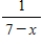 Find a power series for the function   centered at 1. ​ A)    B)    C)    D)    E)   