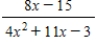 Find a power series for the function   centered at 0. ​ A)    B)    C)    D)    E)   