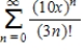 Find the interval of convergence of the power series.(Be sure to include a check for convergence at the endpoints of the interval. )  ​   ​ A)    B)    C)    D)    E)   