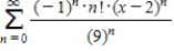Find the interval of convergence of the power series.(Be sure to include a check for convergence at the endpoints of the interval. )  ​   ​ A)    B)    C)    D)    E)   