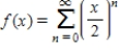 Consider the function given by   .Find the interval of convergence for   . ​ A)    B)    C)    D)    E)   