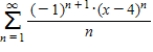 Consider the function given by   .Find the interval of convergence for   . ​ A)    B)    C)    D)    E)   