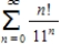 Use the Ratio Test to determine the convergence or divergence of the series   . ​ A) converges B) diverges