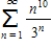 Use the Ratio Test to determine the convergence or divergence of the series. ​   ​ A) converges B) diverges C) Ratio Test inconclusive