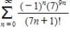 Use the Ratio Test to determine the convergence or divergence of the series   . ​ A) diverges B) converges