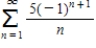 Identify the most appropriate test to be used to determine whether the series   converges or diverges. A) Ratio Test B) ρ-Series Test C) Alternating Series Test D) Telescoping Series Test E) Root Test