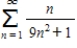 Determine the convergence or divergence of the series   using any appropriate test. ​ A) converges B) diverges