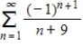 Determine whether the series   converges conditionally or absolutely,or diverges. ​ A) The series converges conditionally but does not converge absolutely. B) The series converges absolutely but does not converge conditionally. C) The series diverges. D) The series converges absolutely.