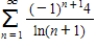Approximate the sum of the series by using the first six terms.   ​ A) 0.783 < S < 4.630 B) 2.066 < S < 3.348 C) 1.745 < S < 3.669 D) 0.569 < S < 4.844 E) 0.302 < S < 5.111