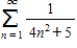 Use the Direct Comparison Test to determine the convergence or divergence of the series   . ​ A) The series   converges. B) The series   diverges.