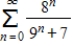 Use the Direct Comparison Test to determine the convergence or divergence of the series   . ​ A) The series   converges. B) The series   diverges.