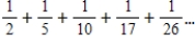 Use the polynomial test to determine whether the series   converges or diverges. ​ A) The series   diverges. B) The series   converges.