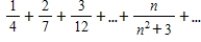True or false: The series   converges. ​