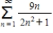 True or false: The series   converges. ​