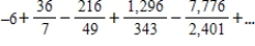 Write the first five terms of the sequence of partial sums. ​   ​ A)    ​ B)    ​ C)    ​ D)    ​ E)    ​
