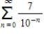 Determine the convergence or divergence of the series. ​   ​ A) cannot be determined from the methods in the chapter B) Diverges C) Converges