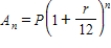 Consider the sequence   whose nth term is given by   where P is the principal,   is the account balance in dollars after n months,and r is the interest rate compounded annually.Find the ninth term of the sequence if   and   .Round your answer to two decimal places. ​ A) $9,898.12 B) $10,875.05 C) $10,214.72 D) $9,590.28 E) $9,712.38