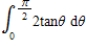 Determine whether the improper integral   diverges or converges. ​ A)    B)   
