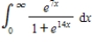 Determine whether the improper integral   diverges or converges.Evaluate the integral if it converges. ​ A)    B)   
