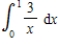 Determine whether the improper integral   diverges or converges.Evaluate the integral if it converges. ​ A) 3 B) 1 C) 2 D)    E) diverges