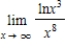 Evaluate the limit   using L'Hopital's Rule if necessary. ​ A)    B)    C)    D)    E) 0