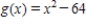 Apply the Extended Mean Value Theorem to the functions   and   on the interval   ,and find all values c in the interval   such that   . ​ A)    B)    C)    D)    E)   