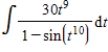 Use integration tables to find   . ​ A)    B)    C)    D)    E)   