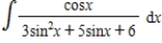 Use integration tables to find   . ​ A)    B)    C)    D)    E)   