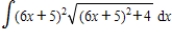 Use integration tables to find   . ​ A)    B)    C)    D)    E)   