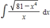 Use a table of integrals to find the integral.   ​ A)    B)    C)    D)    E)   