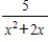 Write the form of the partial fraction decomposition for the following rational expression. ​   ​ A)    B)    C)    D)    E)   