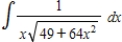 Find the indefinite integral. ​   ​ A)    B)    C)    D)    E)   