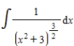 Find the indefinite integral. ​   ​ A)    B)    C)    D)    E)   