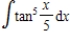 Find the indefinite integral. ​   ​ A)    B)    C)    D)    E)   