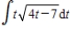 Find the indefinite integral. ​   ​ A)    B)    C)    D)    E)   