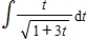 Find the indefinite integral.   A)    B)    C)    D)    E)   