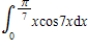 Find the definite integral. ​   ​ A)    B)    C)    D)    E)   
