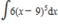 Find the indefinite integral. ​   ​ A)    B)    C)    D)    E)   