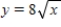Find the area of the surface generated by revolving the curve about the x-axis. ​   ,   ​ A)    B)    C)    D)    E)   
