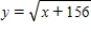 Use the shell method to set up and evaluate the integral that gives the volume of the solid generated by revolving the plane region bounded by   ,   ,   about the x-axis. ​ A)    B)    C)    D)    E)   