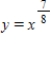 Set up and evaluate the integral that gives the volume of the solid formed by revolving the region bounded by   ,   ,and   about the y-axis. ​ A)    B)    C)    D)    E)   