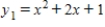 Set up the definite integral that gives the area of the region bounded by the graph of   and   . ​   ​ A)    B)    C)    D)    E)   