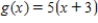 Find the area of the region bounded by the graphs of the algebraic functions.   ​   ​ A)    B)    C)    D)    E)   
