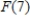 If the accumulation function   is given by   ,evaluate   . ​ A)    B)    C)    D)    E)   