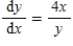​Consider the differential equation ​   ,for ​   only,with initial value   . ​ Which of the following is the slope field for the general solution to the given differential equation?​ ​ A) ​   B) ​   C) ​   D) ​  