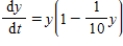 A population of rabbits in a certain habitat grows according to the differential equation   where t is measured in months   and y is measured in hundreds of rabbits.There were initially 100 rabbits in this habitat;that is,   .​ ​ Which of the following slope fields represents an approximate general solution to the given differential equation? ​ A) ​   B) ​   C) ​   D) ​  
